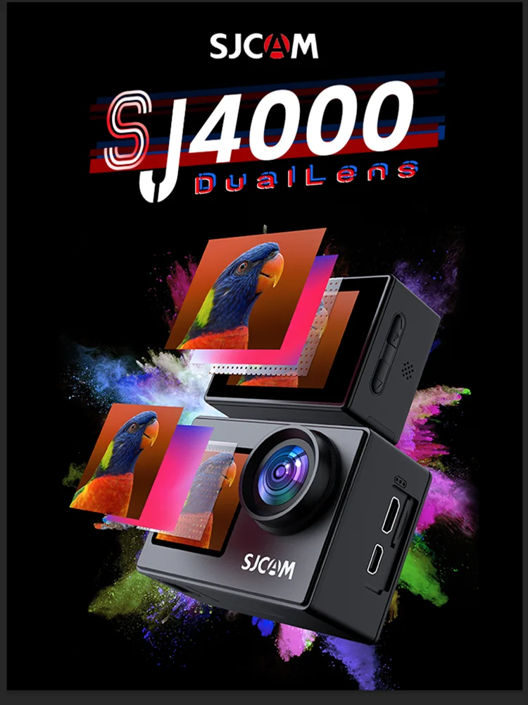 SJCAM SJ4000  ũ 4K ׼ ī޶, 30M , 2.4G , ն   ׼ ī޶,   